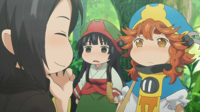 TVアニメ『ハクメイとミコチ』第10話より先行場面カット到着！　ハクメイたちが温泉宿で目にした“あるもの”とは……？