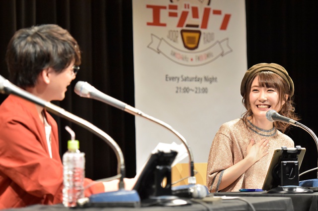 『A&G TRIBAL RADIO エジソン』花江夏樹さん＆日高里菜さんコンビによる“最初で最後の”公開生放送の公式レポート到着