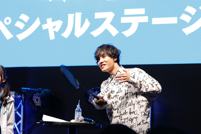 大和田仁美さん、島袋美由利さん、岡本信彦さんが登壇したアニメ『はねバド！』スペシャルステージの公式レポートが到着【アニメジャパン2018】