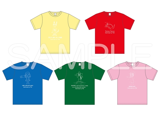 『三ツ星カラーズ』の公式物販イベントが新宿マルイアネックで4月12日（木）よりスタート　落書き風イラストTシャツほか新商品も多数登場！