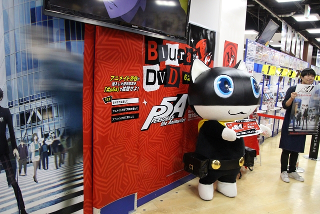 『PERSONA5 the Animation』(ペルソナ5)とコラボしたアニメイト渋谷に潜入！あの怪盗も登場した店内の様子をレポート-1