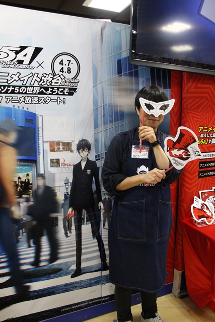 『PERSONA5 the Animation』(ペルソナ5)とコラボしたアニメイト渋谷に潜入！あの怪盗も登場した店内の様子をレポート-9