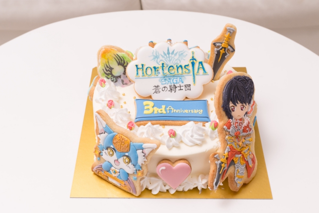 『オルタンシア・サーガ -蒼の騎士団-』の3周年を記念して、大坪由佳さんが愛情たっぷりのオリジナルデコレーションケーキでお祝い！の画像-21