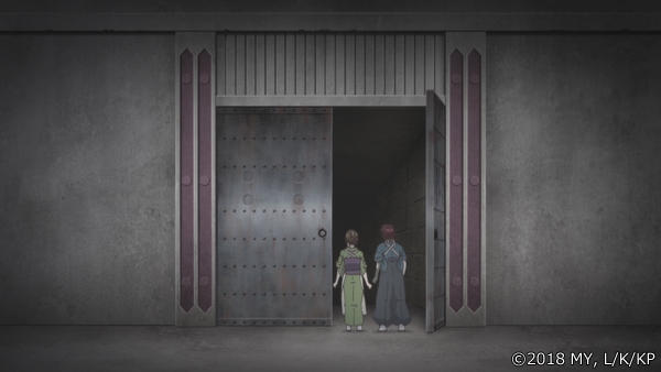 『かくりよの宿飯』第12話「天神屋の地下に秘密あります。」より先行場面カット公開！　葵と暁が地下で見たものは……!?