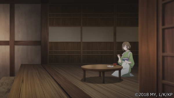 『かくりよの宿飯』第16話より、先行場面カット公開！　葵は久しぶりに一人ぼっちの夕食、その頃「夕がお」では……