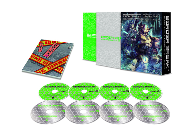 大人気アーケードゲーム『ボーダーブレイク』サウンドトラックのコンプリートCD-BOXが発売決定！　風間雷太氏による描き下しイラストと収録内容も大公開
