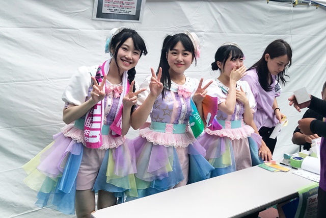 けやき広場“アニサマOK!ステージ”で行われたRun Girls, Run！のスペシャルステージ公式レポートが到着！