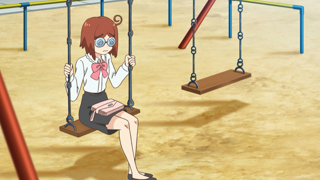 TVアニメ『キラッとプリ☆チャン』第21話先行場面カット・あらすじ到着！みらいは、公園のベンチでうなだれる、一人の女性と出会って……
