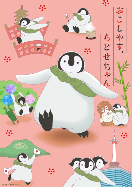 『おこしやす、ちとせちゃん』“特報”映像初解禁！　京都の日々にとけこむ、癒しのペンギンショートアニメ-1