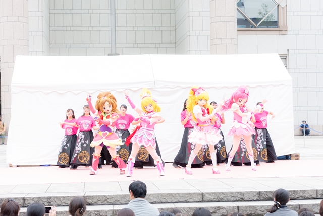 『プリキュア』が横浜の女子大生とダンス！　集まったファンの子供たちを笑顔に！-10
