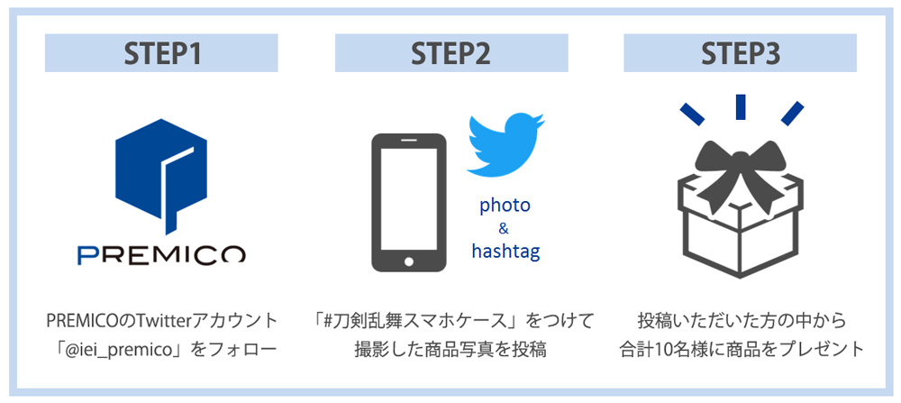 『刀剣乱舞-ONLINE-』×「浅草文庫」スマホケース第二弾がアニメイト京都にて展示！　Twitterキャンペーンの開催も決定！