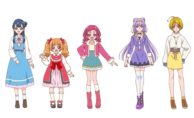 『映画HUGっと！プリキュア♡ふたりはプリキュア オールスターズメモリーズ』限定、秋服姿のプリキュア設定画解禁！　キャラデザイン・稲上晃氏のコメントも到着-2