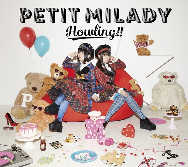 petit milady (悠木碧さん・竹達彩奈さん)の5thアルバム「Howling!!」より、ジャケット画像＆リード曲の試聴動画公開