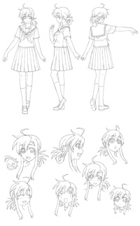 『にゃんこい！』今夜は“楓”設定画を公開！-1