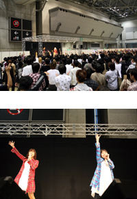 5pb.のアーティスト達が「DreamParty 東京2008秋」のステージに集結！勢いそのままに11月22日の一大ライブイベント「Live 5pb.」へ突入！！