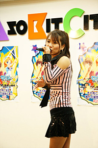 彩音さんがPSP『ひぐらしデイブレイクPortable』OPテーマ「その先にある、誰かの笑顔の為に」発売記念イベントを開催！意外（？）な元旦の過ごし方にファン興奮！？-1