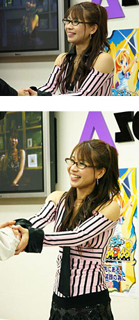 彩音さんがPSP『ひぐらしデイブレイクPortable』OPテーマ「その先にある、誰かの笑顔の為に」発売記念イベントを開催！意外（？）な元旦の過ごし方にファン興奮！？-5