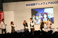 「月刊コミックバーズ」連載の人気マンガ『東京探偵姫』がドラマCD化で記念イベントが『東京国際アニメフェア2009』のステージで開催！